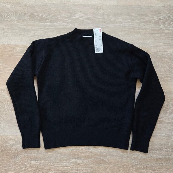 Uniqlo x Comptoir des Cotonniers Lambswool Crew Neck Sweater Size Medium NWT - Picture 10 of 16